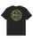 The RVCA Mens Logo Pack T-Shirt in Black