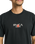 The RVCA Mens Tiger Sun T-Shirt in Black