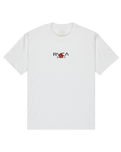 The RVCA Mens Tiger Sun T-Shirt in White