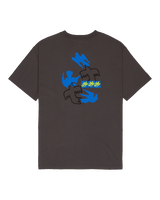 Antonia Figueiredo Birds T-Shirt in Garage Blue