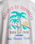 The RVCA Mens Frond Mural T-Shirt in Moonbeam