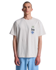 The RVCA Mens Mirage T-Shirt in Moonbeam