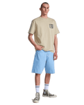 Face To Face T-Shirt in Khaki