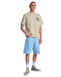 Face To Face T-Shirt in Khaki