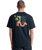 Cut Out T-Shirt in Black