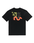 Cut Out T-Shirt in Black