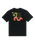 Cut Out T-Shirt in Black