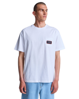 The RVCA Mens Stingbay Pocket T-Shirt in White