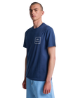 The RVCA Mens All The Ways T-Shirt in Moody Blue