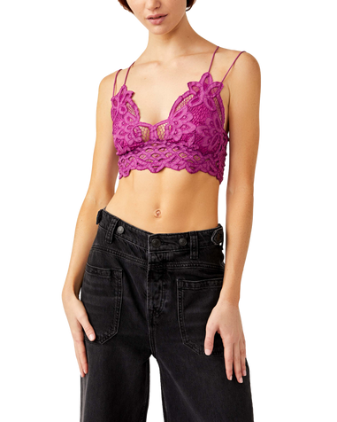 Adella Bralette in Radiant Orchid