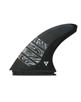 The Futures Fins Alpha Vector 3/2 Large Fins in Carbon & Silver