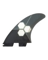 The FCS II Al Merrick Large PC Tri Fins in Grey