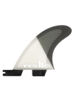 The FCS II Al Merrick Large PC Tri Fins in Grey