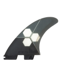 The FCS II Al Merrick Medium PC Tri Fins in Grey