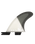 The FCS II Al Merrick Medium PC Tri Fins in Grey