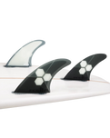 The FCS II Al Merrick Medium PC Tri Fins in Grey