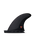 QD2 3.75 Alpha Quad Rear Fin in Carbon & Aqua