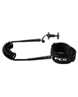 The FCS Bicep Bodyboard Leash in Black