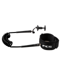 The FCS Bicep Bodyboard Leash in Black