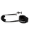 The FCS Bicep Bodyboard Leash in Black