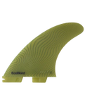 The FCS FCS II Carver Neo Glass Large Tri Fins in Eucalyptus