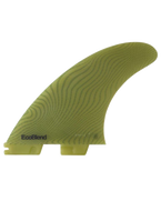 The FCS FCS II Carver Neo Glass Large Tri Fins in Eucalyptus