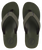 The Foamlife Mens Tarlan Mens Flip Flops in Olive