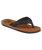 The Foamlife Mens Seales Mens Flip Flops in Tan & Black