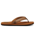 The Foamlife Mens Seales Mens Flip Flops in Tan & Tan