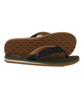 The Foamlife Mens Traa SC Flip Flops in Olive