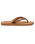 The Foamlife Womens Seales SC Womens Flip Flops in Latte Brown