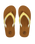 The Foamlife Womens Seales SC Flip Flops in Sunkiss Yellow