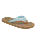 The Foamlife Womens Goldie Flip Flops in Denim Blue