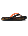 The Foamlife Womens Zikat SC Flip Flops in Black & Brown