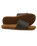 The Foamlife Womens Seales Earth Sliders in Brown