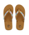 K Bay Flip Flops in Latte Brown