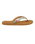 K Bay Flip Flops in Latte Brown