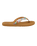 K Bay Flip Flops in Latte Brown