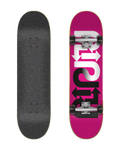 The Flip Team Direction 8.0" Skateboard in Pink