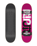 The Flip Team Direction 8.0" Skateboard in Pink