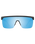 The Spy Flynn 5050 PolarisedSunglasses in Matte Black & Happy Boost Bronze with Blue Spectra Mirror