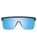 The Spy Flynn 5050 PolarisedSunglasses in Matte Black & Happy Boost Bronze with Blue Spectra Mirror