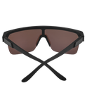 The Spy Flynn 5050 PolarisedSunglasses in Matte Black & Happy Boost Bronze with Blue Spectra Mirror