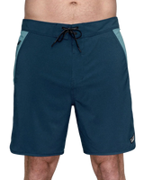 The Florence Marine X Mens Block Boardshorts in Navy