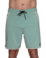 The Florence Marine X Mens Block Boardshorts in Sage