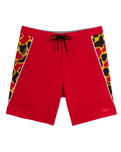 The Florence Marine X Mens F1 Airtex Gamma Boardshorts in Racing Red