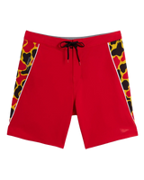 The Florence Marine X Mens F1 Airtex Gamma Boardshorts in Racing Red