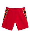The Florence Marine X Mens F1 Airtex Gamma Boardshorts in Racing Red