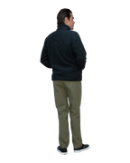 The Florence Marine X Mens High Pile Utility Fleece Jacket in Black