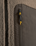High Pile Utility Fleece Jacket in Pumice